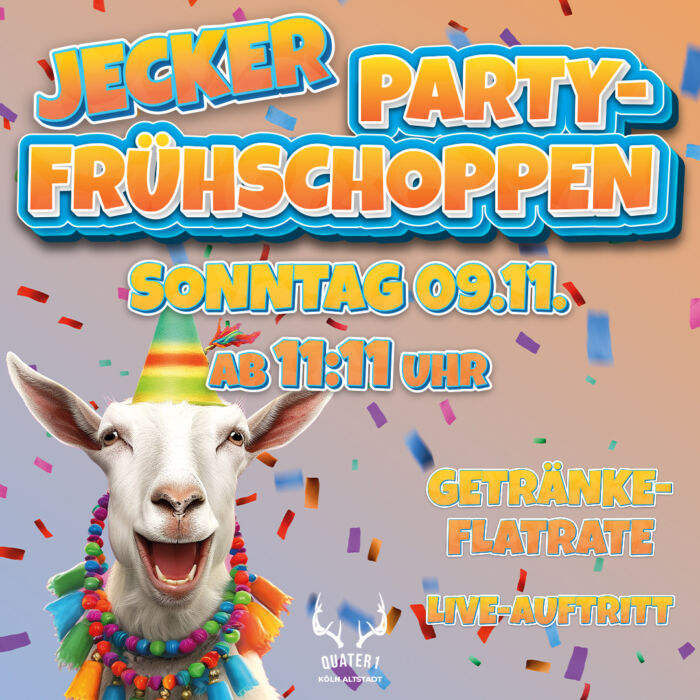 Jecker Party-Frühschoppen - 09.11.25