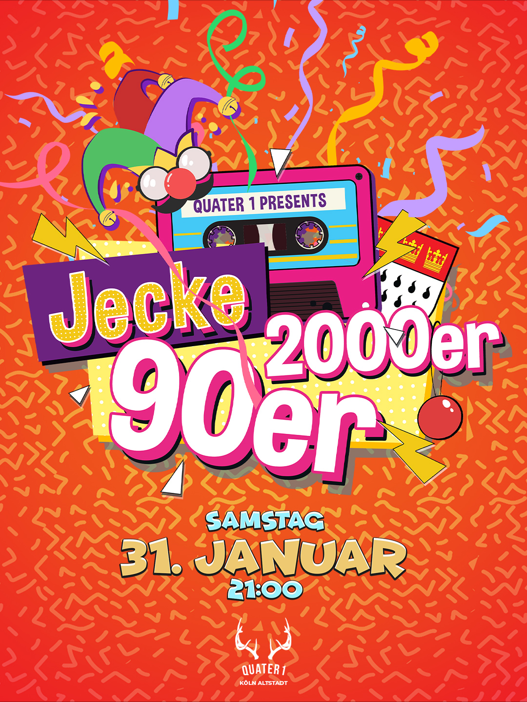 Jecke 90/00er Party – 31.01.26